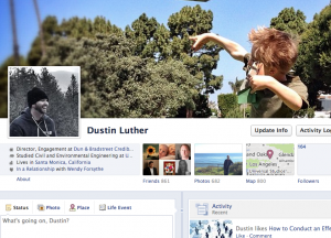 dluther facebook screenshot